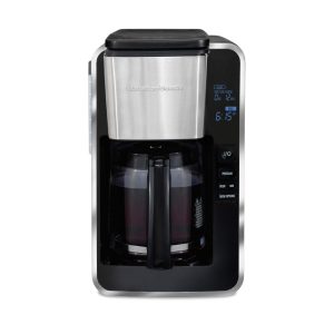 FrontFill Deluxe 12 Cup Programmable Coffee Maker,  |  Coffee Makers Coffee & Tea Black