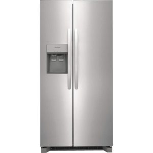 FRSS2323AS 22.3 Cu. Ft. 33 inch Standard Depth Side by Side Refrigerator – Stainless Steel  |  Major Appliances Kitchen Appliances Major Appliances