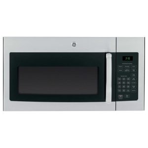 GE 1.6 Cu. Ft. Over-the-Range Microwave Oven JVM3160RFSS  |  Major Appliances Kitchen Appliances Grey