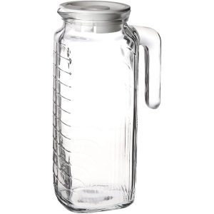 Gelo Jug  |  Serveware Dinnerware Clear, Red, White