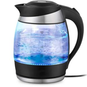 Glass Kettle , 1500W Electric Kettle  |  Tea Kettle Coffee & Tea Black