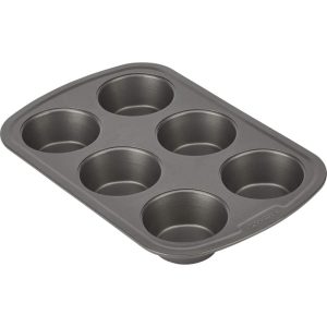 GoodCook NonStick Muffin Pan 6 Cup  |  Bakeware Bakeware Bakeware