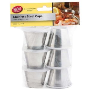 H5069 Dipping Cups with Lids, Silver, 15 Oz – 15 Oz  |  Food Storage Containers Food Storage Containers Food Storage Containers