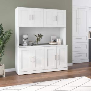 Hampton Heights 60W Buffet Cabinet with Hutch by   |  Buffets and Sideboards Buffets & Sideboards Buffets & Sideboards