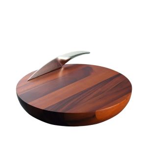 Harmony Cheese Board with Knife – 15.5″ x 13″ x 2.5″  |  Cutting Boards Cutting Boards Brown