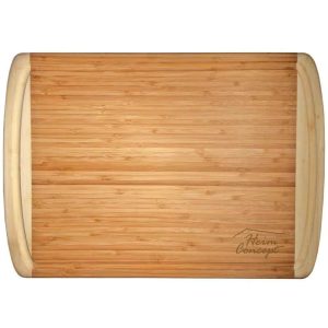 Heim Concept 1-inch Organic Bamboo Cutting Board  |  Cutting Boards Cutting Boards Brown