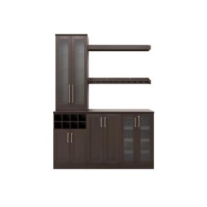 Home Bar 7-Piece Cabinet Set  |  Home Bars Home Bars Home Bars