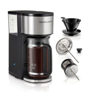 Home Barista 7-in-1 Coffee Maker  |  Coffee Makers Coffee & Tea Black