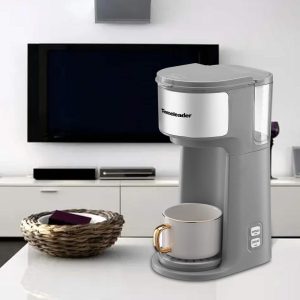 Homeleader Single Serve Coffer Maker with Self-Cleaning Function  |  Single Serve Coffee Makers Coffee & Tea Black, Grey