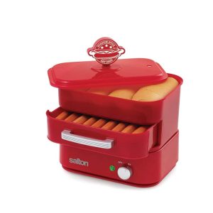 Hot Dog Steamer  |  Toaster Ovens Kitchen Appliances Red