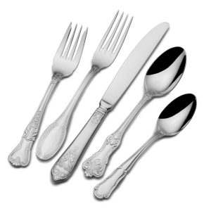 Hotel Lux 77-piece 18/10 Stainless Steel Flatware Set  |  Flatware Dinnerware Flatware