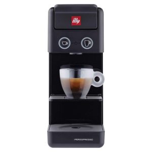 illy Y3.3 Single Serve Espresso and Coffee Capsule Machine  |  Espresso Machines Coffee & Tea Black, White