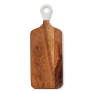 Jeanne Fitz Wood + White Collection Acacia Wood Rectangle Charcuterie Board  |  Cutting Boards Cutting Boards Brown