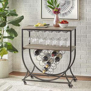 Jeffrey Bar Cart  |  Home Bars Home Bars Black