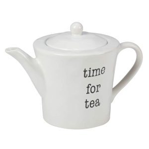 Just Words 32 oz. Teapot  |  Mugs Dinnerware Mugs