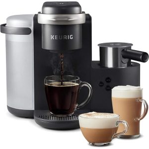 K-Cafe Single-Serve K-Cup Coffee Maker, Latte Maker and Cappuccino Maker, Comes with Dishwasher Safe Milk Frother  |  Single Serve Coffee Makers Coffee & Tea Black