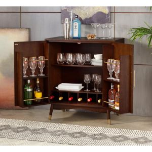 Killian Bar Cabinet  |  Home Bars Home Bars Black, Brown