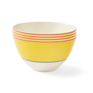 Kit Kemp for  Calypso Bowl Set of 4  |  Bowls Bowls Blue, Pink, Yellow