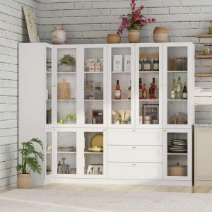 Kitchen Pantry Storage Cabinet Utility Buffet,modular Cupboard Pantry  |  Buffets and Sideboards Buffets & Sideboards Buffets & Sideboards