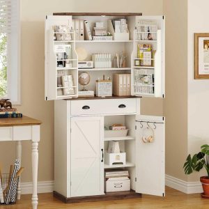 Kitchen Storage Cabinet Pantry Cabinet Doors Drawer Adjustable Shelves  |  Pantry Cabinets Kitchen Furniture Pantry Cabinets