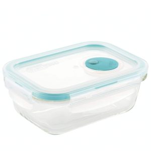 Lock and Lock Purely Better Vented Glass Food Storage Container, 13oz  |  Food Storage Containers Food Storage Containers Clear