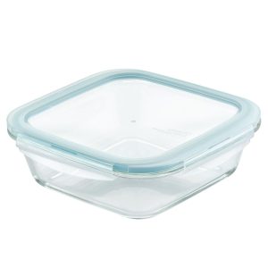 LocknLock Purely Better Glass Square Baker and Food Container with Lid, 8-inch x 8-inch  |  Bakeware Bakeware Bakeware