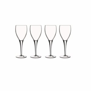 Luigi Bormioli Michelangelo Masterpiece Red Wine Glasses Set of 4 – 11.5 Oz  |  Wine Glasses Dinnerware Clear