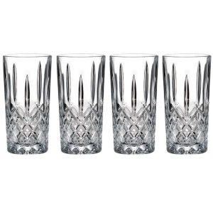 Marquis by  Markham Clear 13oz. Hiball(Set of 4)  |  Drinking Glasses Dinnerware Clear