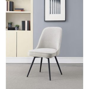 Martel Swivel Chair  |  Kitchen and Dining Chairs Kitchen & Dining Chairs Blue, Brown, Grey, White