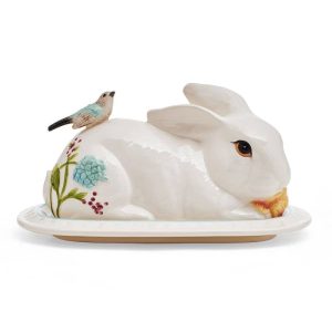 Meadow Covered Butter Dish  |  Serveware Dinnerware Multi