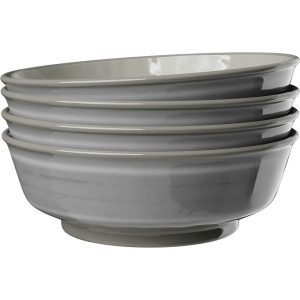 Melamine Cereal Bowls Set of 4 – 7 Inch  |  Bowls Bowls Blue, Grey