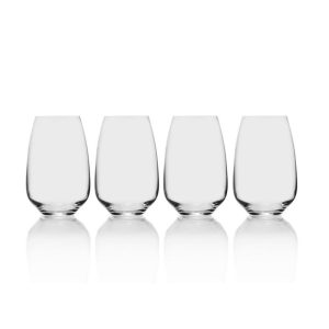 Melody 20OZ Highball Glass, Set of 4  |  Drinking Glasses Dinnerware Clear