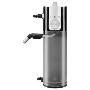 Metal Automatic Milk Frother Attachment  |  Espresso Machines Coffee & Tea Black