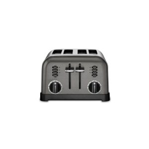 Metal Classic Toaster 4 Slice – 4 Slice  |  Toasters Kitchen Appliances Black, Silver, Stainless Steel, White