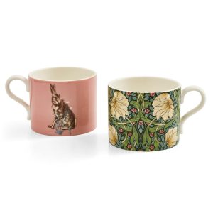 Morris & Co Set of 2 Mugs  |  Mugs Dinnerware Mugs