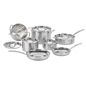 Multiclad Pro Triple-ply Stainless Steel 12-piece Cookware Set  |  Cookware Sets Cookware Sets Cookware Sets