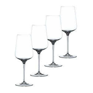 Nachtmann Set of 4 ViNova Red Wine Glasses – 18.6 oz.  |  Wine Glasses Dinnerware Clear