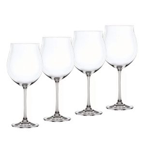 Nachtmann Set of 4 Vivendi Pinot Noir Burgundy Glasses – 31.66 oz.  |  Wine Glasses Dinnerware Clear