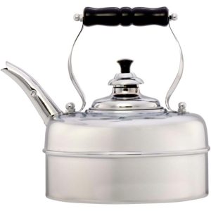 Newey Kensington 1.9 Quart Teakettle – 1.9 Quart  |  Tea Kettle Coffee & Tea Copper, Silver