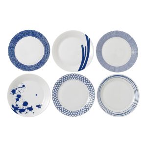 Pacific Mixed Patterns Dinner Plate 11″ Set/6  |  Plates Dinnerware Multi