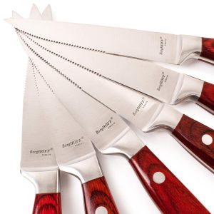 Pakka Wood 4pcs Stainless Steel Steak Knife set  |  Kitchen Tools Kitchen Tools Kitchen Tools