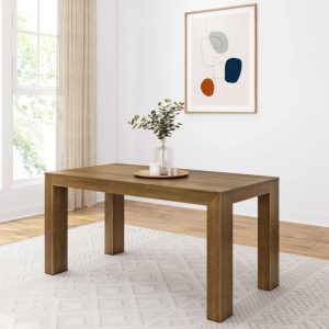 Plank and Beam Modern Dining Table – 60″  |  Kitchen and Dining Tables Kitchen & Dining Tables Beige