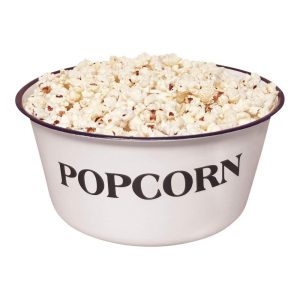 Popcorn Enamelware Bowl  |  Bowls Bowls Bowls