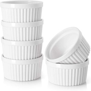 Porcelain Ramekins Set of 6  |  Bakeware Bakeware Bakeware