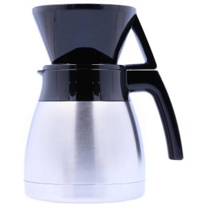 Pour-Over Coffee Brewer & Stainless Steel Carafe Set with Coffee Filters, 42 Ounce Set – Silver  |  Coffee Makers Coffee & Tea Coffee Makers