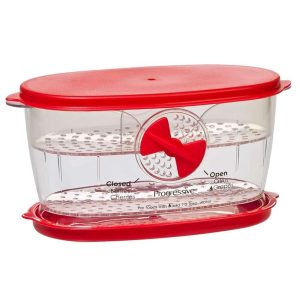 Prepworks by  Berry Keeper, Red  |  Food Storage Containers Food Storage Containers Food Storage Containers