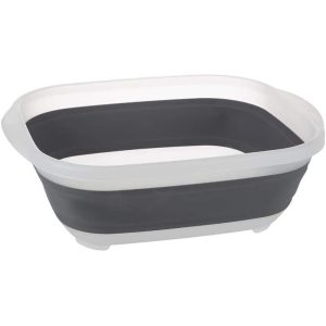 PrepWorks Large Collapsible Tub, Gray – 18 x 14 x 2 inches  |  Kitchen Tools Kitchen Tools Grey