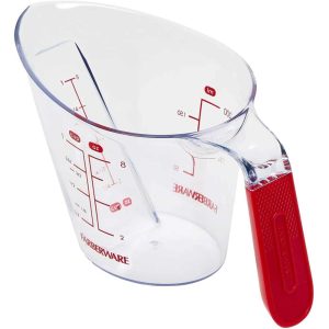 Pro Angled Measuring Cup  |  Kitchen Tools Kitchen Tools Clear, Red