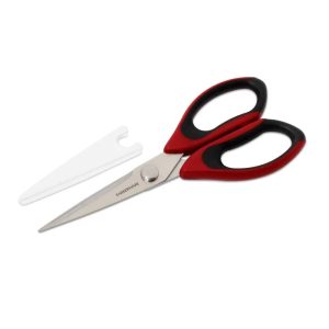 Professional High Carbon Stainless Steel Kitchen Shears – 4.75″ x 12″ x 1″  |  Kitchen Tools Kitchen Tools Black, Red, Silver