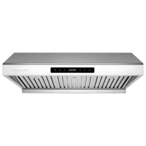 PS10 30″ Under Cabinet Range Hood, 3 Speeds, LED, Baffle Filters, Fits 6″ Round, Stainless Steel – 30  |  Major Appliances Kitchen Appliances Major Appliances